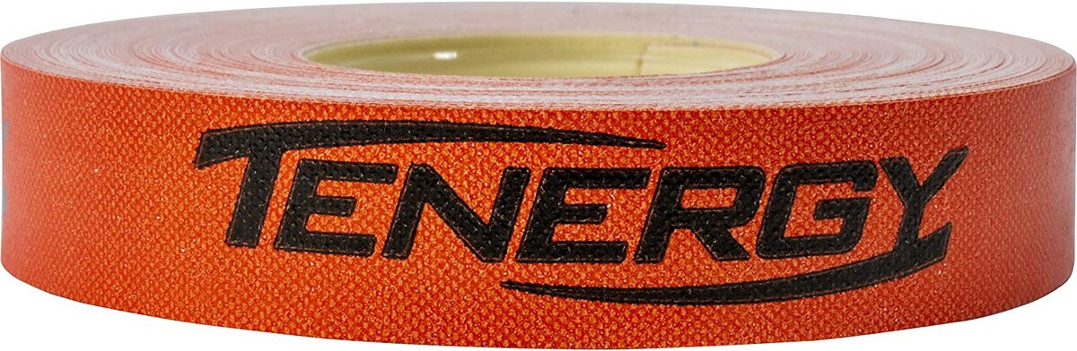 Side Tape Tenergy Orange 12mm: Close-up of Small Roll